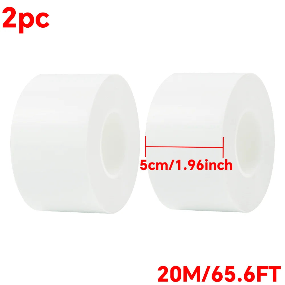 White Heavy Duty Tape, Waterproof, No Residue - White Duct Tape Heavy Duty Waterproof for Home, DIY, B2B Projects, and Repairs