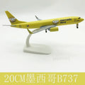 20cm Aircraft Model B737 Mexican mercado libre Airlines toys for children Alloy Metal Aviation adults fun Souvenir Plane Toy