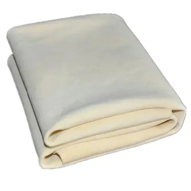 Natural Chamois Leather Cloth Free Shape Car Wash Towel Genuine Suede Ultra Absorbent Quick Dry Auto Cleaning Accessory