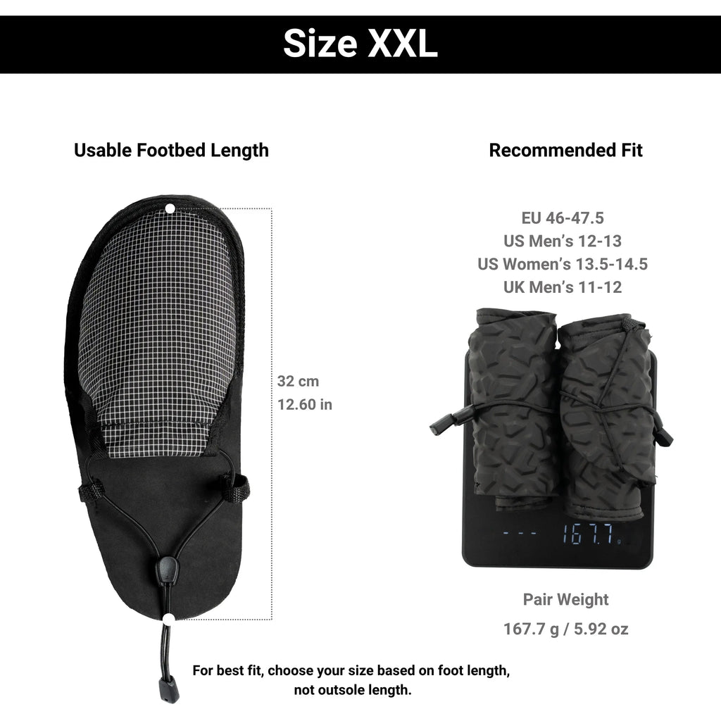 [HODR GEAR] Camp Shoes Ultralight Rollable Footwear Breathable Dyneema® Grid Upper Sole Packable Quick-Dry Short Camp Movement