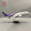 Aircraft model 47CM B747/B777/A380/A350 Thai Airways Series Model aircraft model stands for aviation enthusiasts as gifts or orn
