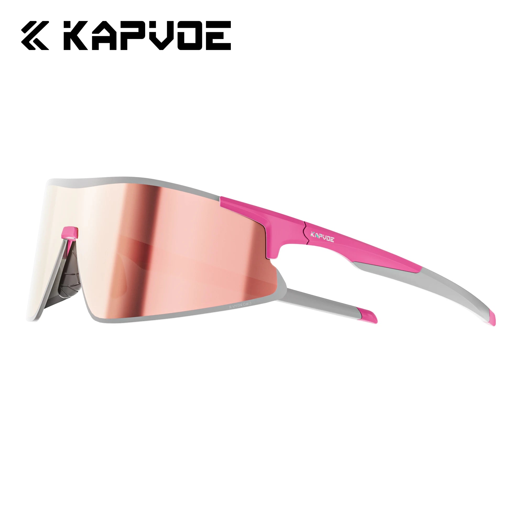 Kapvoe New Photochromic Running Sunglasses Men Women Marathon Ultralight Outdoor Sports Cycling Hiking UV400 Climbing Goggles