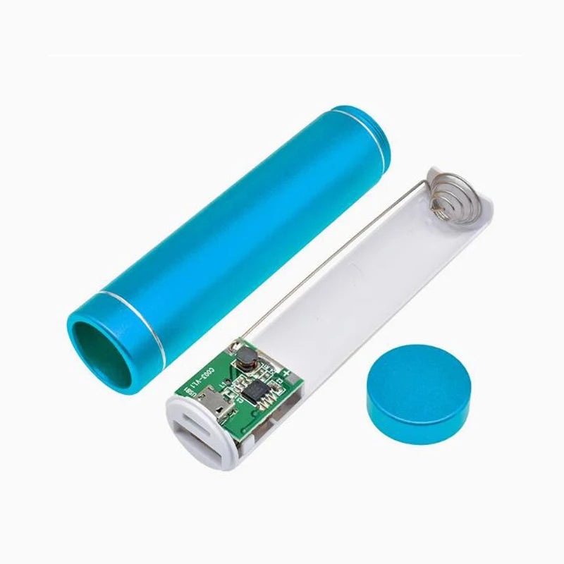 USB mobile power box welding-free 18650 battery charger DIY kit mobile power battery charging treasure box