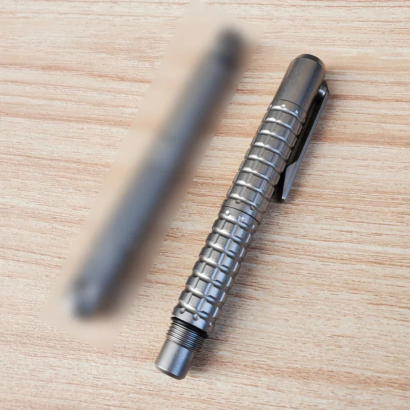 EDC Titanium Alloy Mini Tactical Pen With Business Writing Multi-functional Portable Outdoor EDC Tools