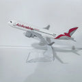 JASON TUTU 16cm Air Arabia Airbus 320 Airplane Model Airplane Diecast Metal 1/400 Scale Planes