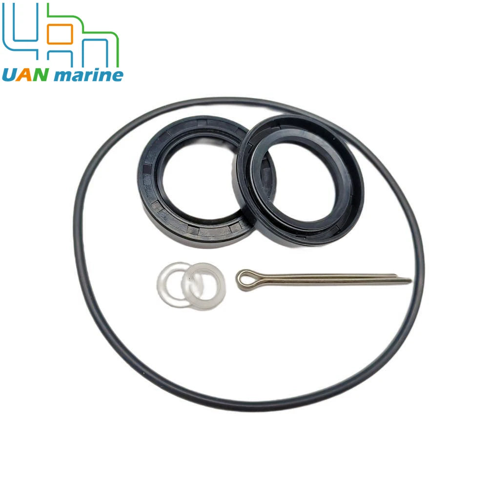 91252-ZZ3-003 91351-ZY3-003 Lower Unit Seal Kit with Prop Shaft Oil Seal O-Ring Gasket for Honda Outboard 90758-ZW1-B00