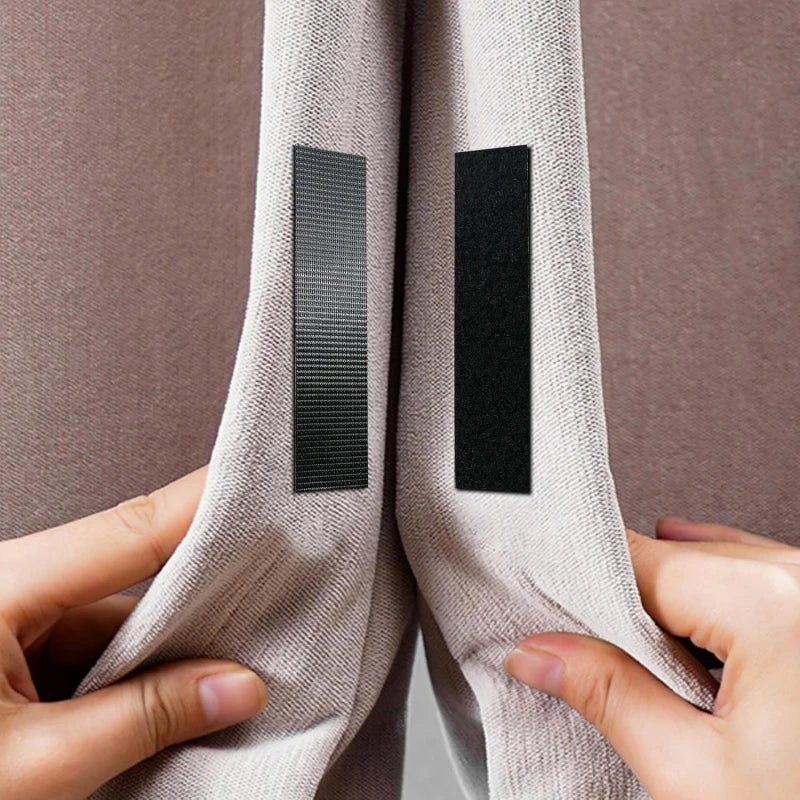 Self-Adhesive Fastener Tape Fixing Stickers Double Side Hook-and-loop Fastener For DIY Crafts Clothing Accessories Carpet Fixing