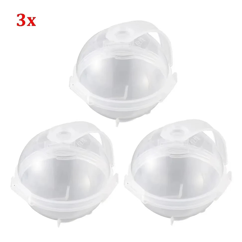 1/12x Round Ice Makers Ice Ball Mold Reusable Plastic Refrigerator Spherical DIY Moulds Kitchen Tools Quick Freezing Hockey Mold
