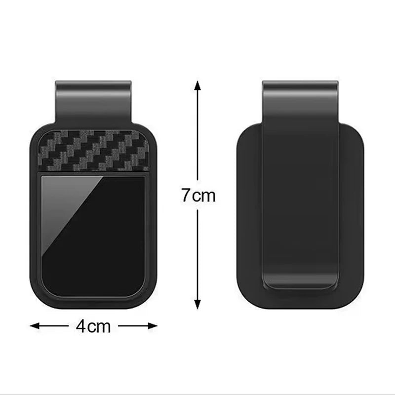 Car Sunglasses Clip Sun Visor Glasses Holder Card Ticket Holder Stable Storage Clips Eyeglasses Hanger Car Interior Accessories