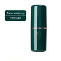 2-in-1 Toothbrush Storage Cup for Home & Travel – Portable Large Capacity Durable Style, Suitable for Electric Toothbrush,