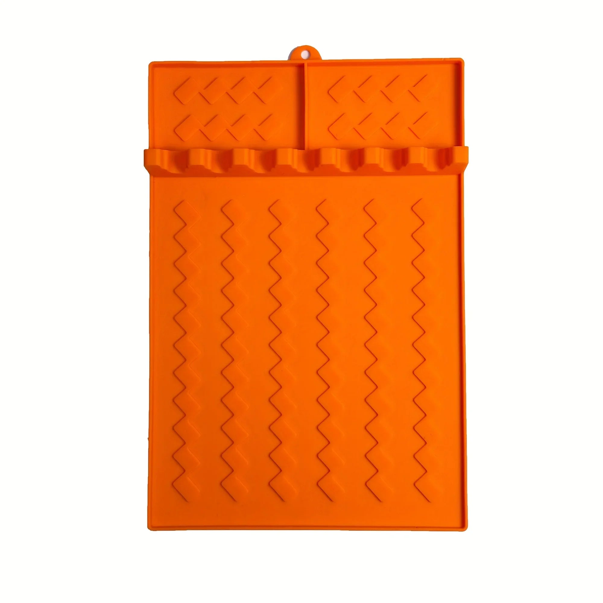 Silicone  Mat for Side Burner Rack Kitchen Utensil Storage Holder Outdoor Grill Countertop Silicone Pad with Drip Tray
