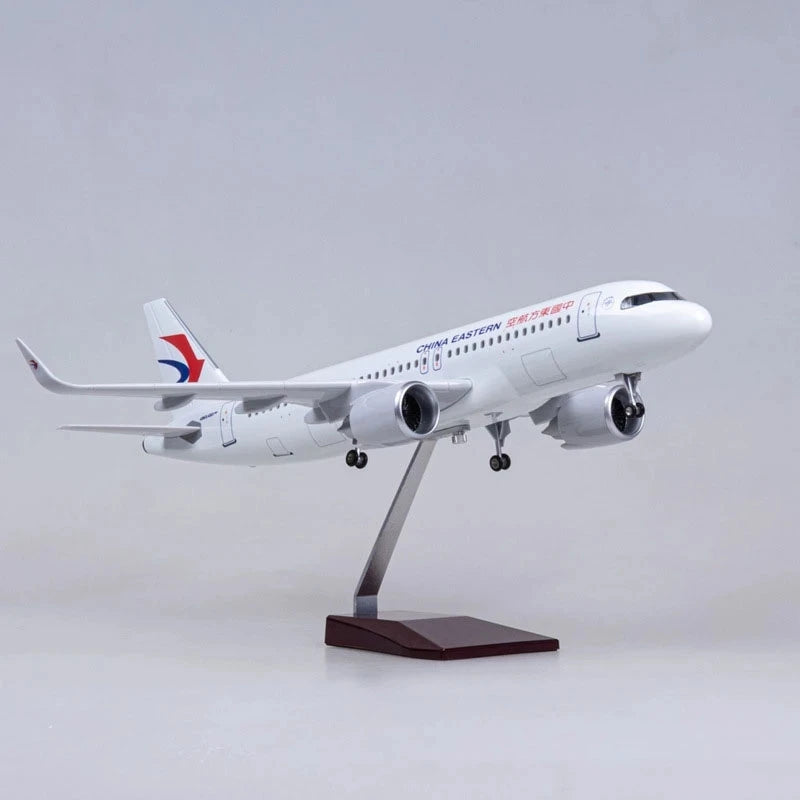 47cm Model Airplanes A320NEO Series 1/80 Scale Aircraft Resin Toy Planes Aviation Miniature Souvenir Plane Toy Christmas Gifts