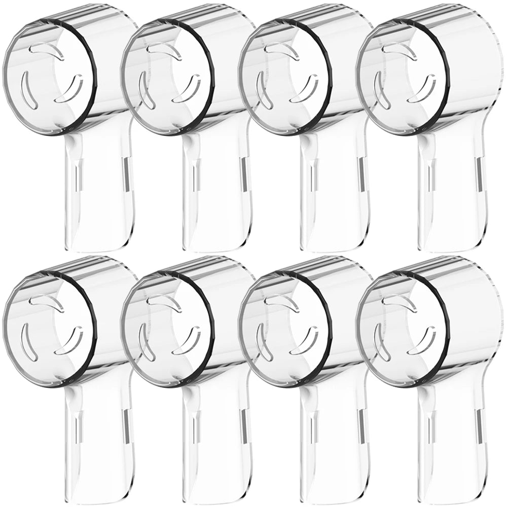 Pack of 4/8 Toothbrush Head Protective Covers, Toothbrush Travel Dustproof Caps Compatible with Oral B & iO Electric Toothbrush