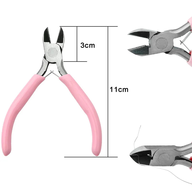 5 In Mini Electronic Diagonal Pliers Carbon Steel Pliers Side Cutting Nippers Wire Cutter Handmade DIY Jewelry Pliers Hand Tools