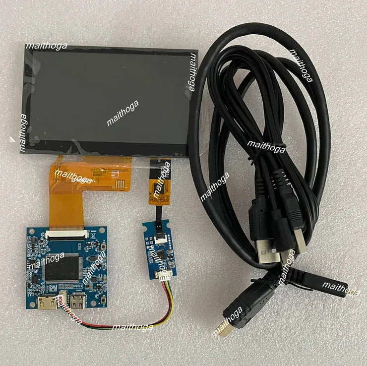 maithoga IPS 4.3 inch 40P HD TFT LCD Capacitive Touch Screen NV3047 FT5436 GT911 IC RGB Interface 800*480 HDMI-compatible Board