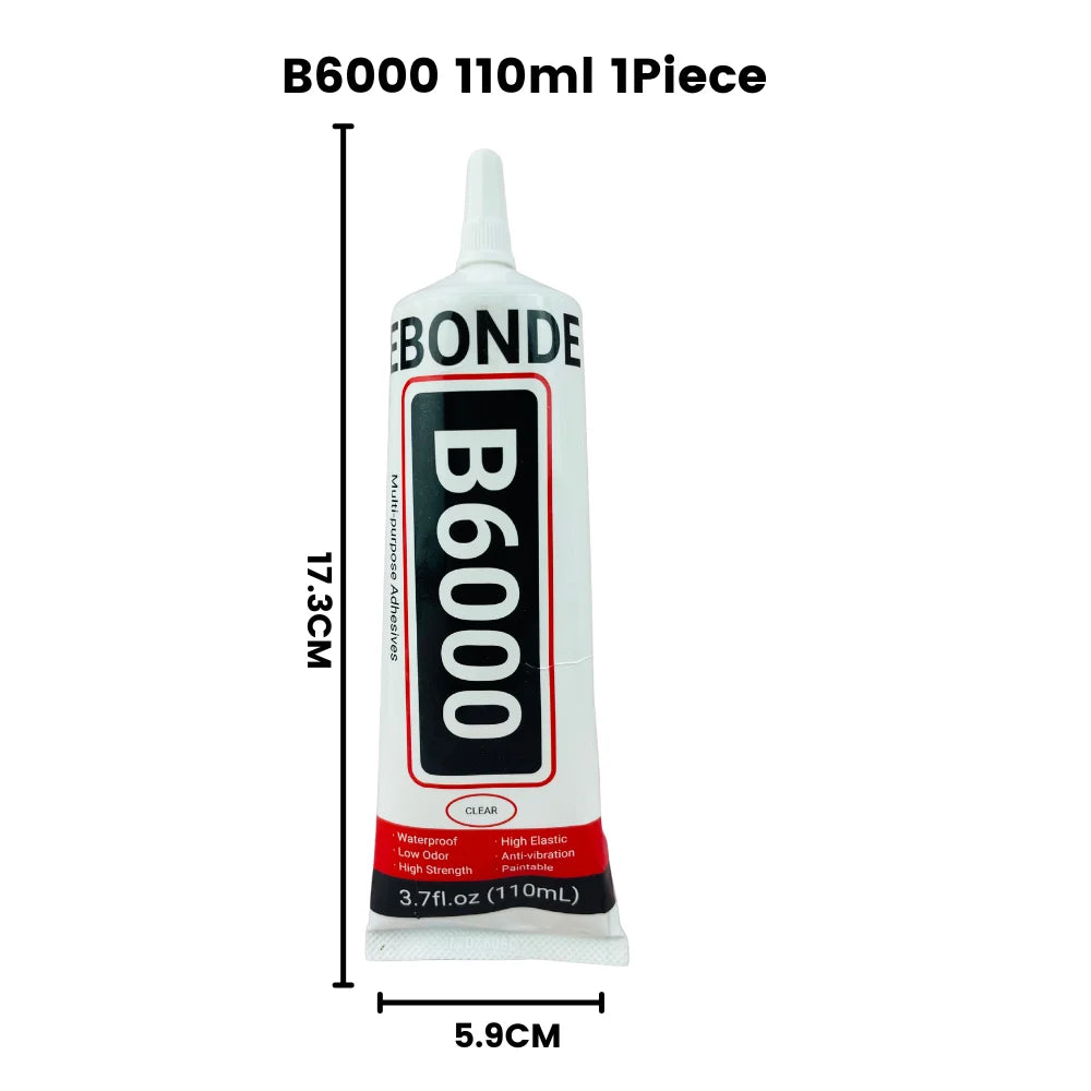 15/50/110ML B6000 Strong Glue Telephone Mobile Phone Touch Screen Adhesive DIY Repair Diamond Jewelry Glass Office Supplies