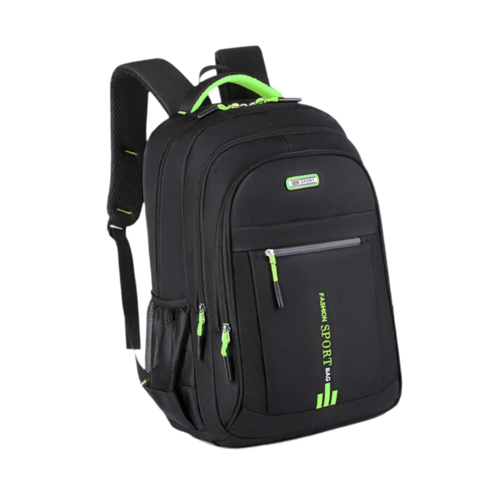 Laptop Backpack Nylon Lightweight Multifunctional Waterproof Rucksack for Overnight Travel Outdoor Sports Weekender Hiking