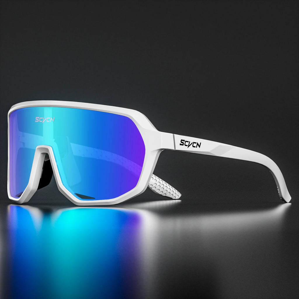 SCVCN UV400 HD Hiking Sports Sunglasses Stylish Outdoor Windproof Glasses Cycling Running and Rock Climbing Driving Sunglasses