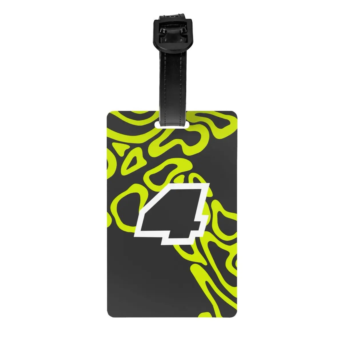 Custom L-Lando Norris Luggage Tag Privacy Protection Motorcycle Racing Baggage Tags Travel Bag Labels Suitcase