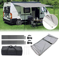3×2.4m RV Side Awning Tent Kit –With Poles, Guy Lines & Storage Bag, Ideal For RV Caravan Campsite Shade & Outdoor Relaxation