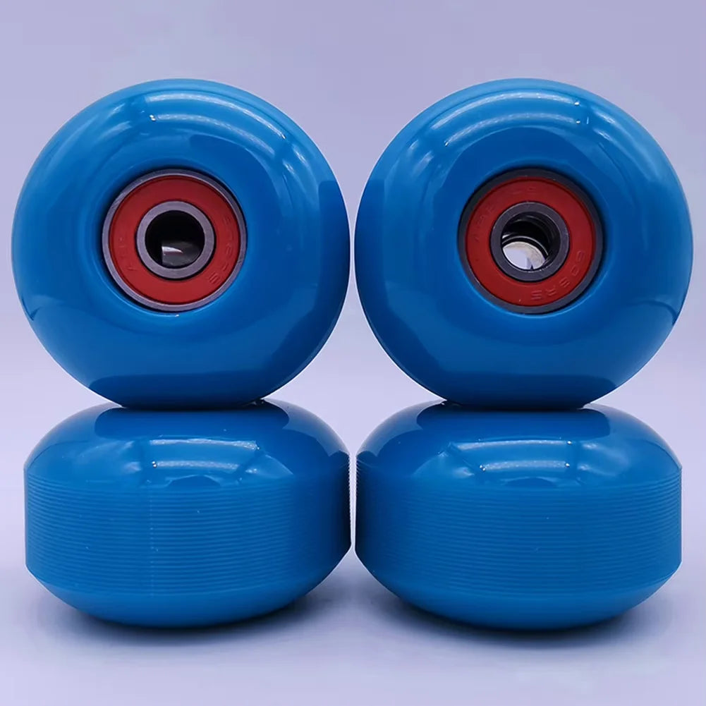 4Pcs Skateboard Wheels With Bearing 52x32mm 95A Soft Longboard Skateboard Wheels ABEC-9 Bearing Roller Skating Accessories Parts
