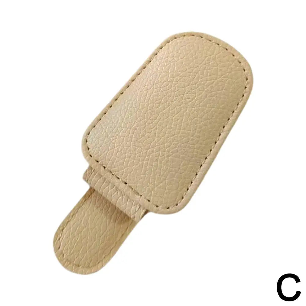 Car Sun Visor Glasses Case Holder Sunglasses Clip Ticket Card Clip Multifunction Portable Clip Auto Interior Accessories