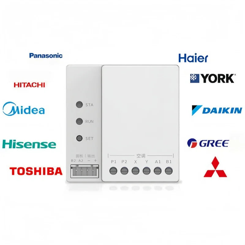 Tuya Smart Home Zigbee Fluoride Machine VRF Central Air Conditioning Gateway Air Conditioner Control Panel