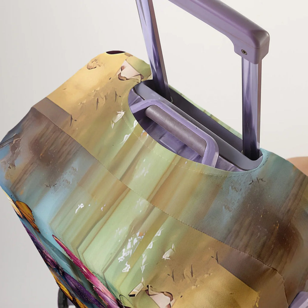 Luggage Cover Protector Elastic Waterproof Dustproof For 18-32 Inch Suitcase Travel Accessories