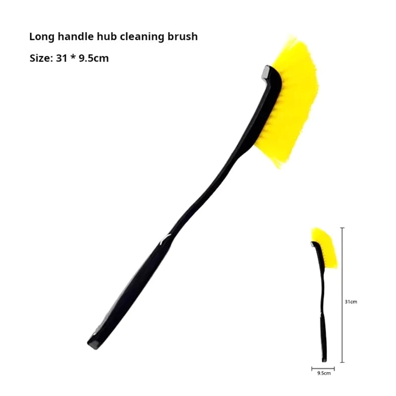 Universal Wheel Tire Cleaning Tools Car Tire Wheel Rim Cleaning Brush Detailing Brushes Wash Towel Auto Accessories