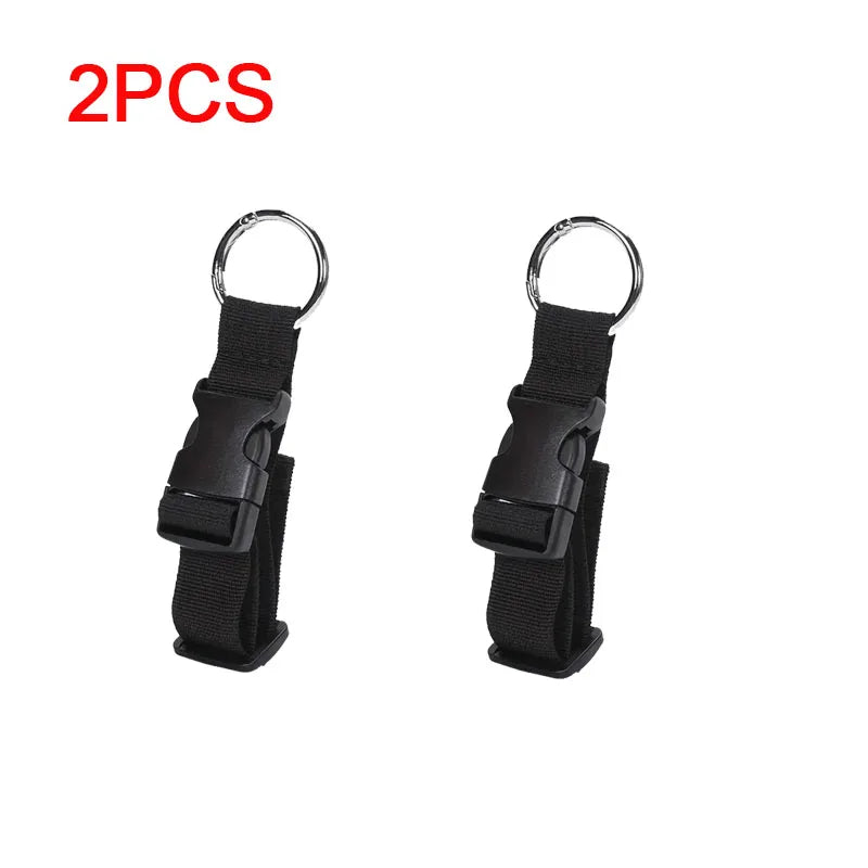Travel Luggage Fixed Strap Backpack External Strap with Release Buckle Portable Strap Luggage Belt Jacket Holder BDK01
