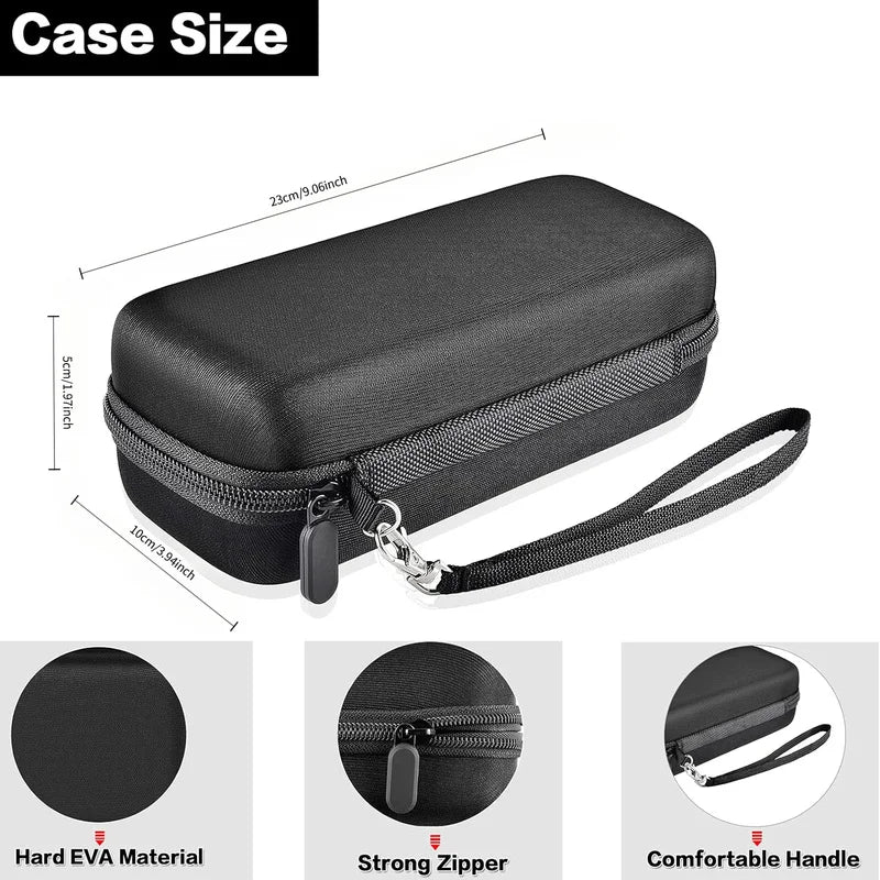 Toothbrush travel kit, compatible with Oral-B Pro 1000, 2000, 3000, 3500, 1500, with accessory mesh bag