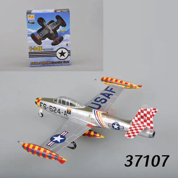 Easymodel 1/72 Scale Finished Military Aircraft Model Fighter Helicopter WWII and Modern Propeller Plane for Collection Display