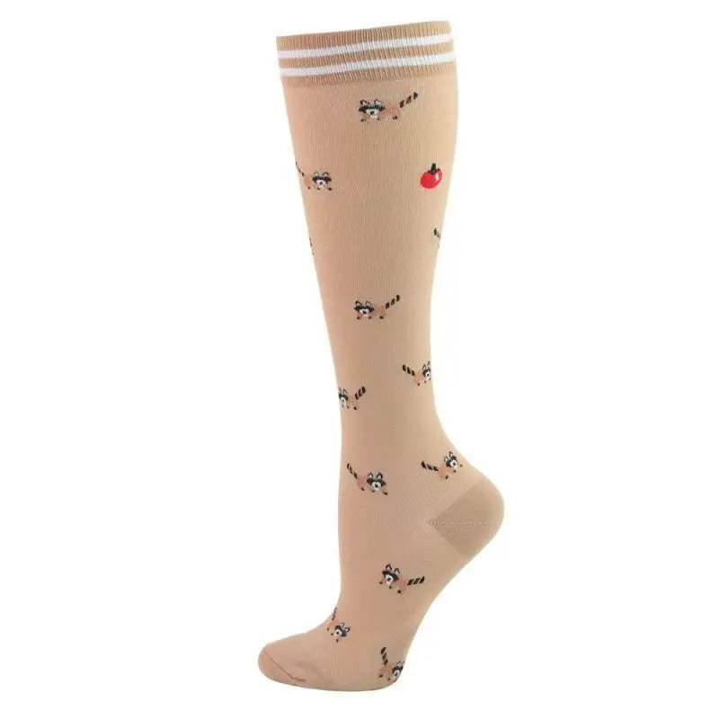 Compression Socks for Men and Women Medical Althetic Diabetes Varicose Veins Sports Socks for Running Cycling Travel Flight