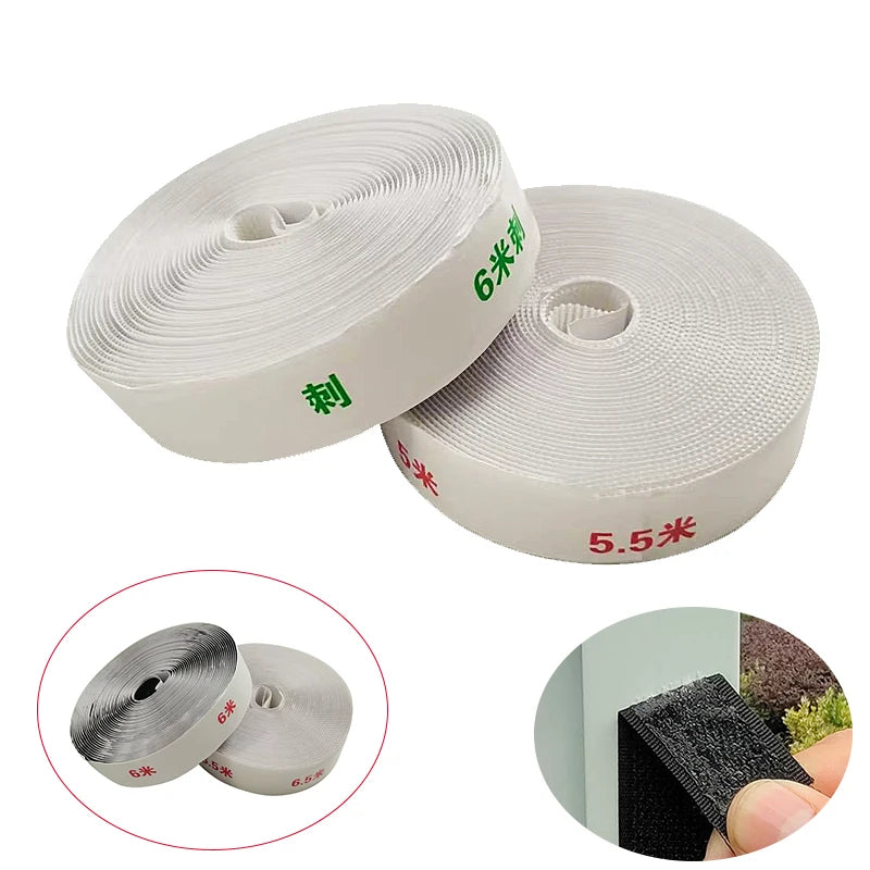 Screen window accessories with adhesive tape, hook surface, nylon buckle, strong adhesion, easy to remove