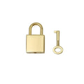 Portable Mini Metal Padlock Durable Anti-Theft Luggage Lock with Keys for School Locker Travel Baggage Storage Box