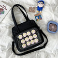 Japanese Style Kawaii Itabag For Dolls Large Handbags New Nylon School Bags For Teenage Girls Tote Shoulder Bag JK Crossbody Bag