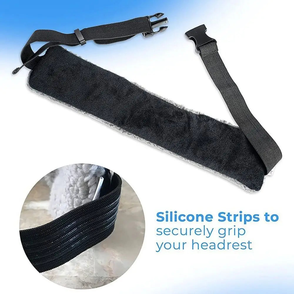 Adjustable Travel Pillow Alternative Comfortable Compact Head Support Strap Airplanes & Cars Neck Support Band For Head Bobbing