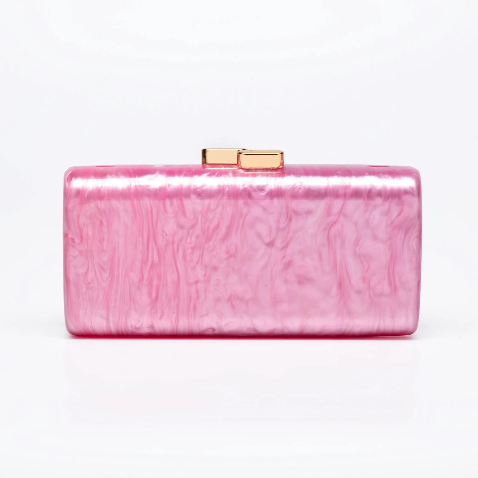 Oblique span bag Shaped shell acrylic bag Fashion wedding dinner clutch bag
