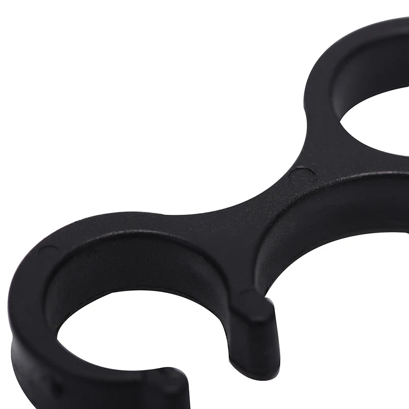 2Pcs Outdoor Hiking Poles Buckle Cane Clip Accessories Plastic Walking Stick Double Poles Connection Buckle