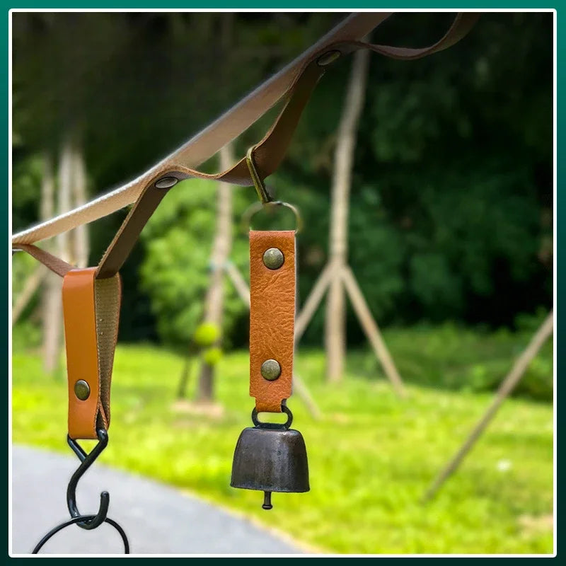 Camping Bell Loud Hiking Outdoor Safety Bear Bell Hiking Helps Prevent Scaring Wildlife Hiking Survival Tools