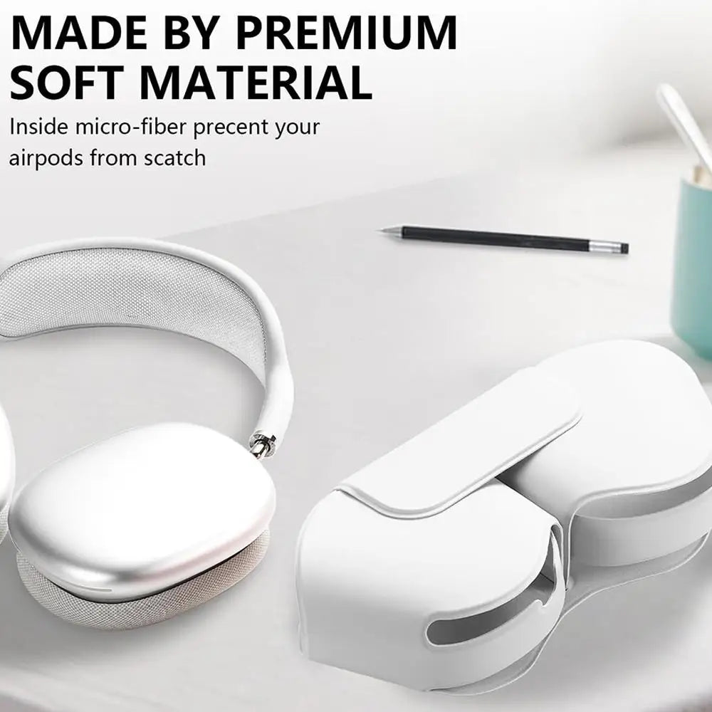 XDcase Smart Sleep Headset Soft Silicone Storage & Protective Case For Apple AirPods Max / Max 2 Headset Case