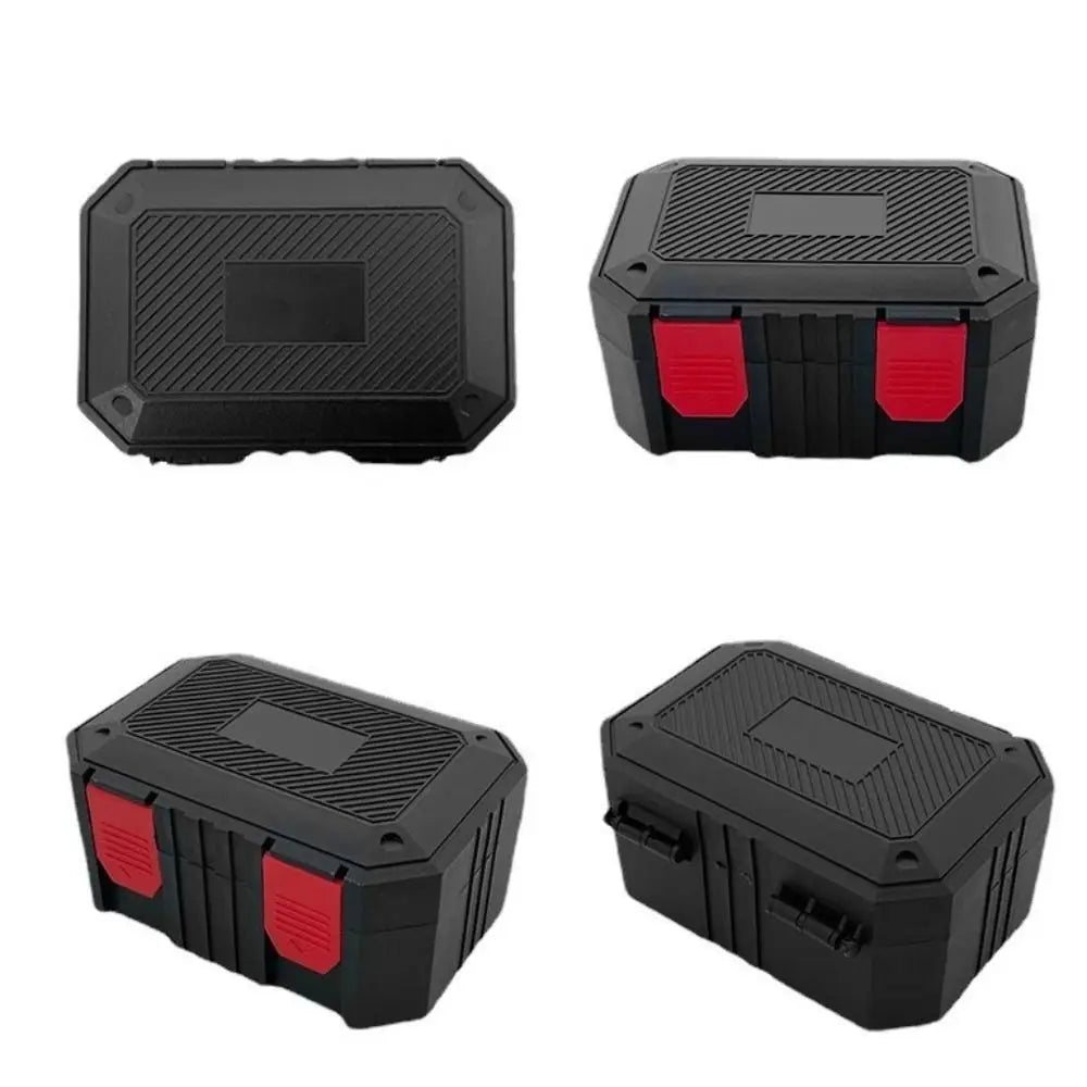 Portable Parts Box Plastic Toolbox Equipment Box Multi-function Instrument Protection Box Tool Organizer Tool Storage Bags