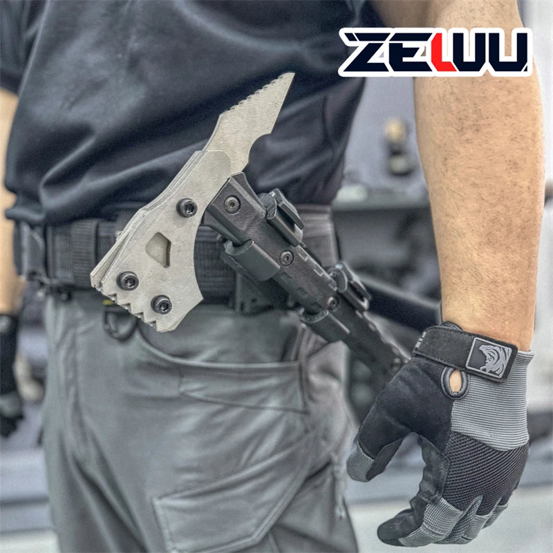 Multifunctional Stick Holder Tacical Adjustable Molle Clip Samurai Knife Tools Cover Portable Outdoor Survival Gear For Belt