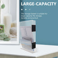 1Pcs A5 Document Storage Box Heavy-Duty Plastic File Organizer for Office Study Home Use Thickened Eco-Friendly Document Box