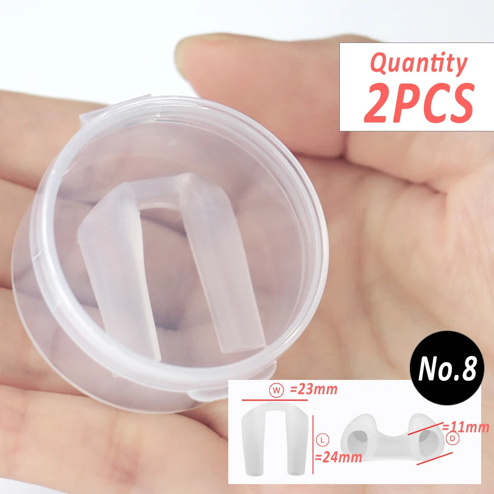 1/2/5Pcs Nostril Retainer Postoperative Nose Shaper for Rhinoplasty Recovery Shaping Recovery Aid Nose Retainer Surgery Support