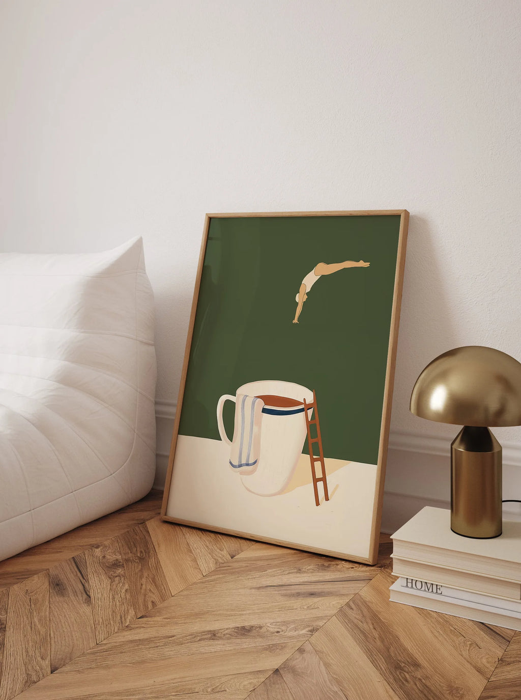 Coffee Diver Canvas Prints Kitchen Good Morning Coffee Wall Art Posters for Modern Living Room Home Decor Coffee Lovers Gifts