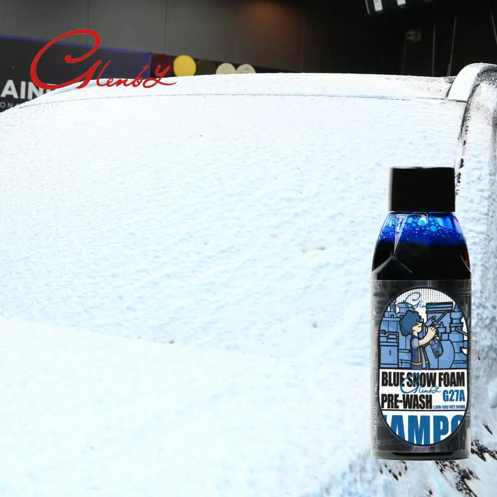 Car Wash Color Foam High Foaming Shampoo Blue Foaming Car Wash Soap Auto Wash Shampoo Works with Foam Cannons,Foam Guns