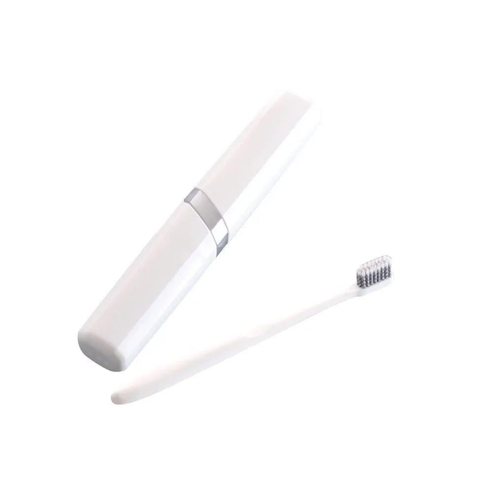 1Set Travel Toothbrush Case Lightweight Portable Small Size Toothbrush Holder Storage Box for Hiking Camping Convenience