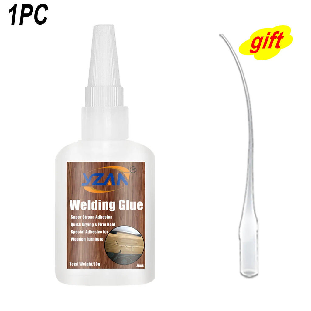 Universal Wood Adhesive Strong Bond Quick Dry Waterproof Invisible Repair for Wood Furniture Repair Woodworking DIY Projects