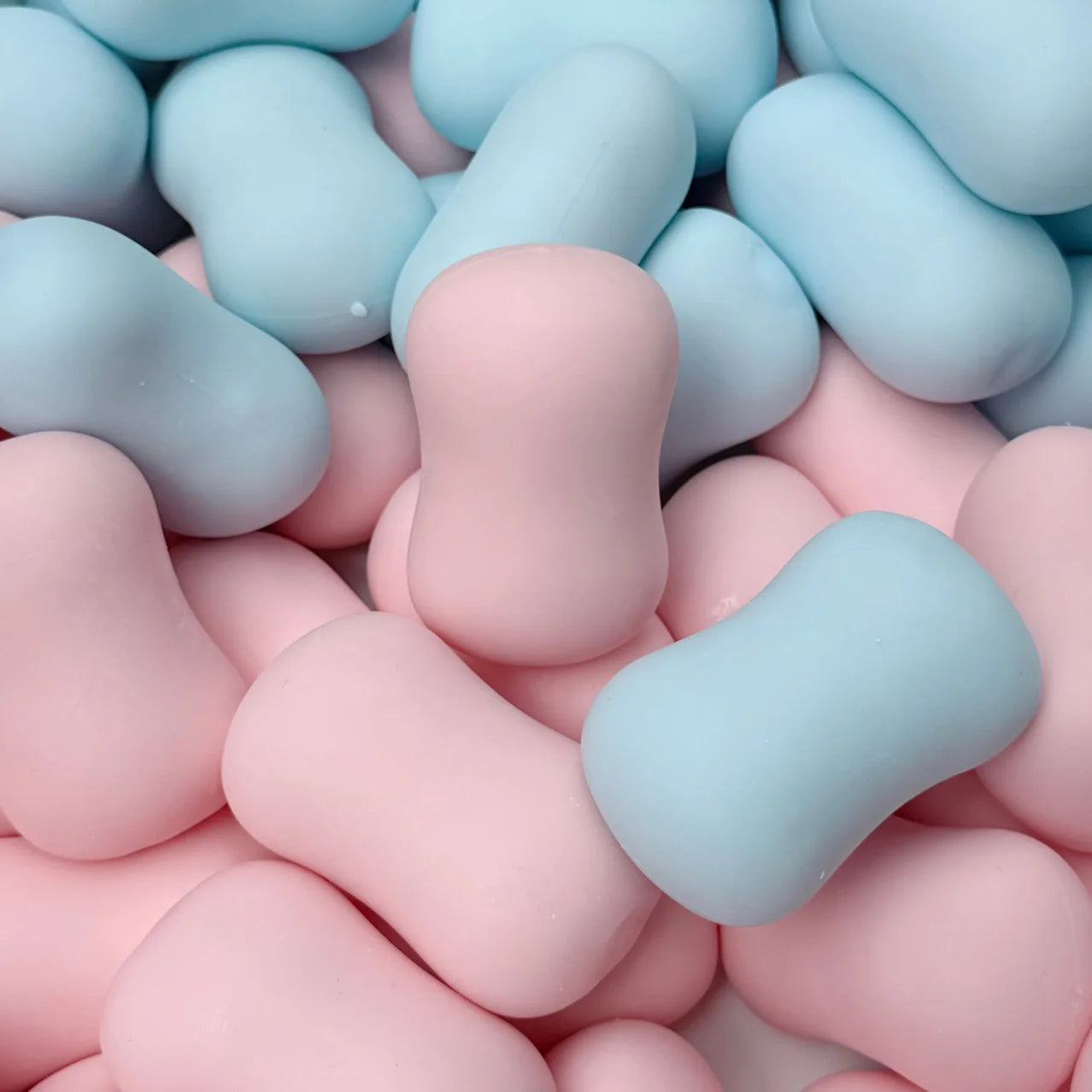 Pink Blue Soap Ball Squishy Soap Stress Ball Fidget Toy Crunchy Squeeze Ball Round Blocks Filled ASMR Anti Stress Toys